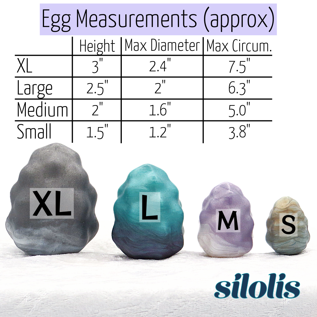 XL Bumpy Silicone Egg