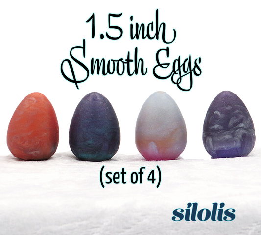 Small Smooth Silicone Eggs